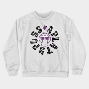 APlatypuss Plum Emblem /w Black Font Crewneck Sweatshirt